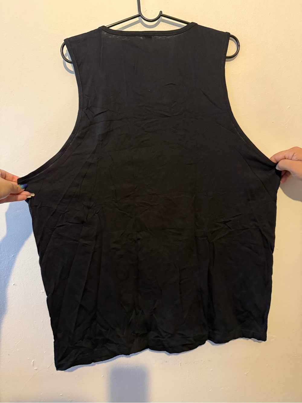 Next Level Apparel Black sugar skull tank top - Picture 5 of 5